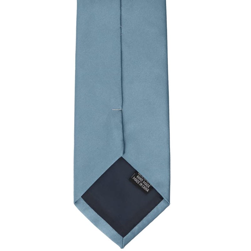tiemart Premium Solid Color Necktie (Serene) - Image 4